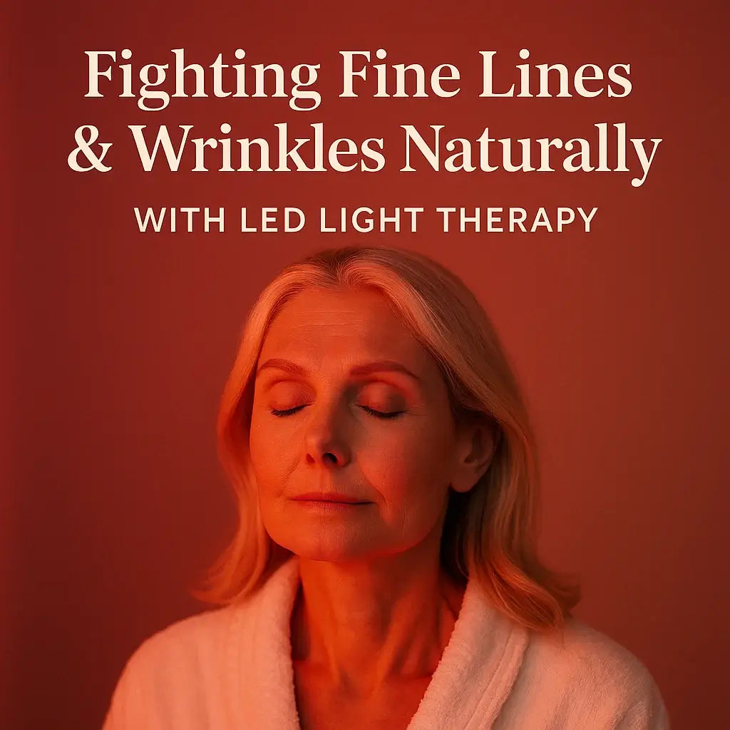 Fighting Fine Lines & Wrinkles Naturally with LED Light Therapy