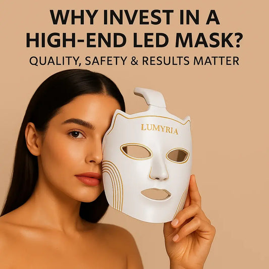 Why Invest in a High-End LED Mask? Quality, Safety & Results Matter