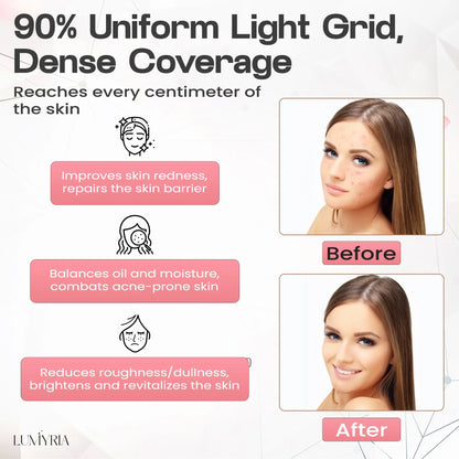 Wireless LED Light Mask (Red + NIR)